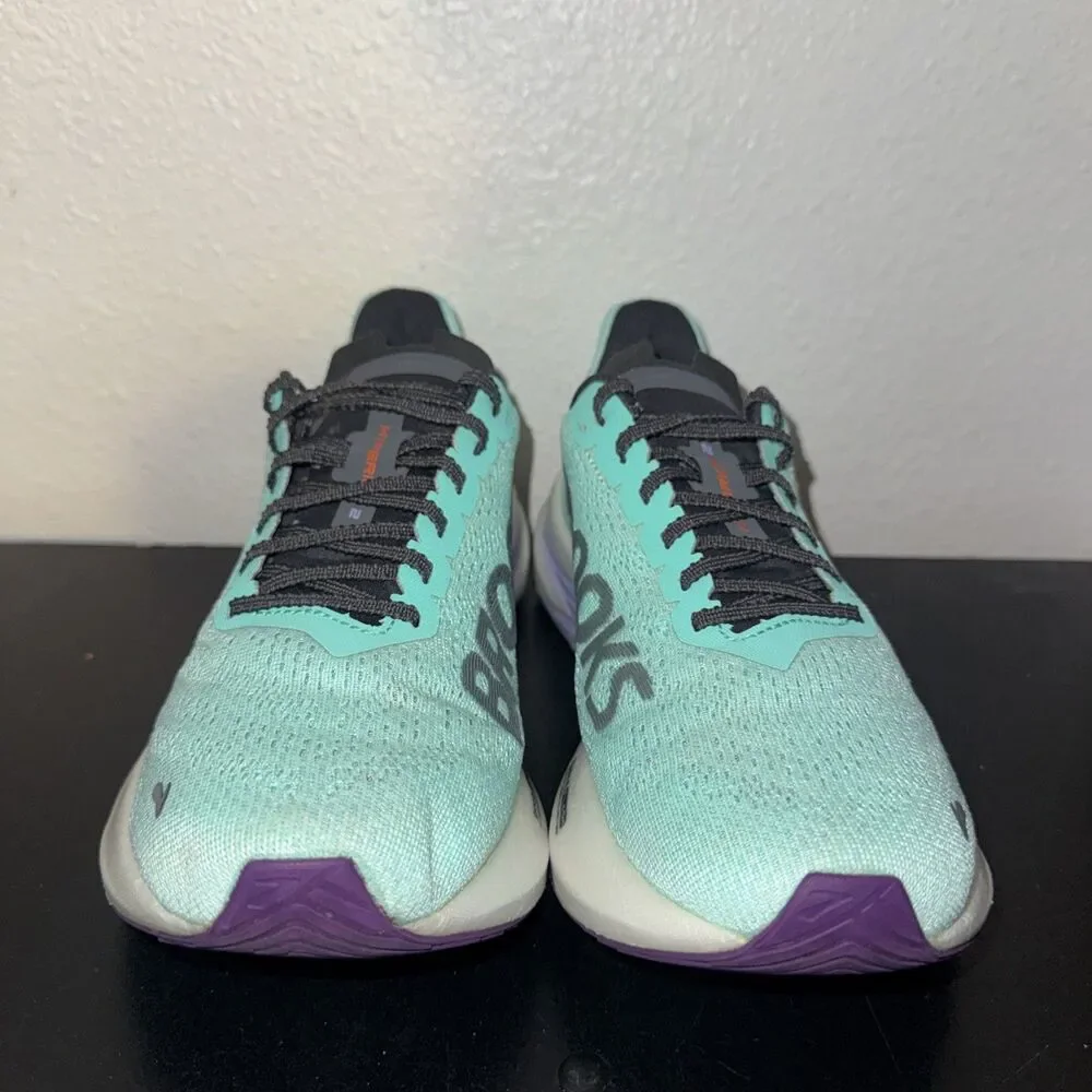 Brooks Hyperion 2 Blue Athletic Comfort Running Shoes Sneakers Women's Size 8 B